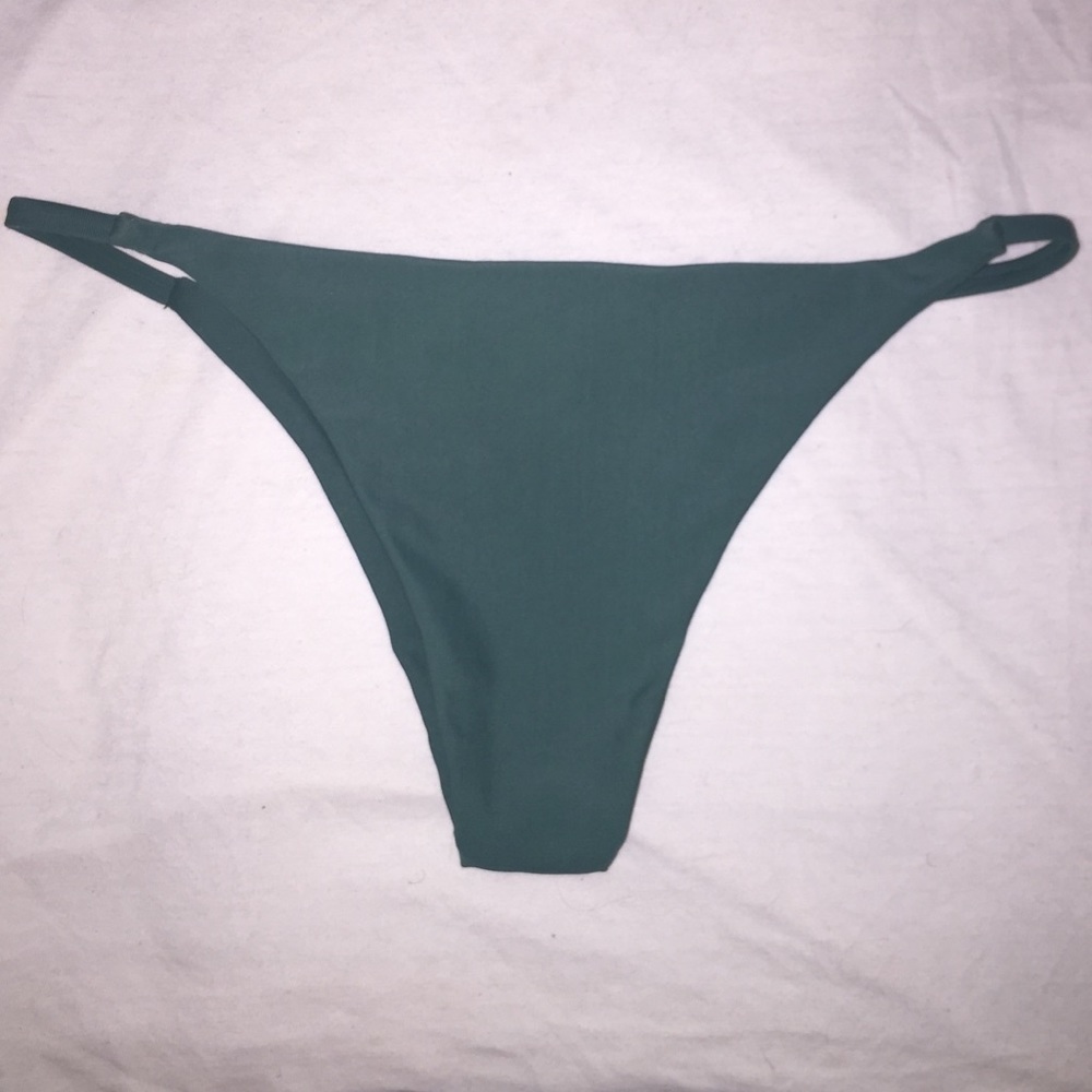 green bikini bottoms